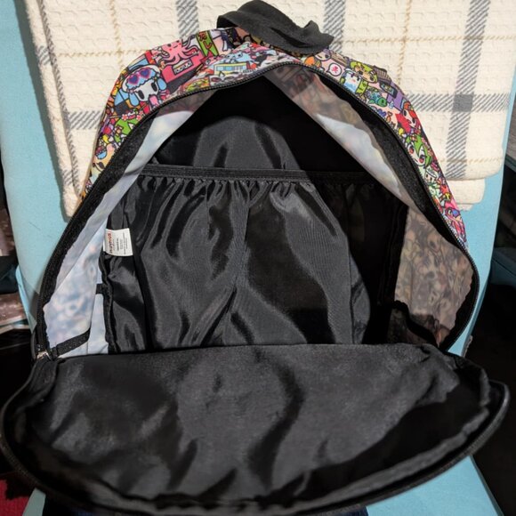 Tokidoki All Over Print Backpack - Cute Colorful Characters! main image 5
